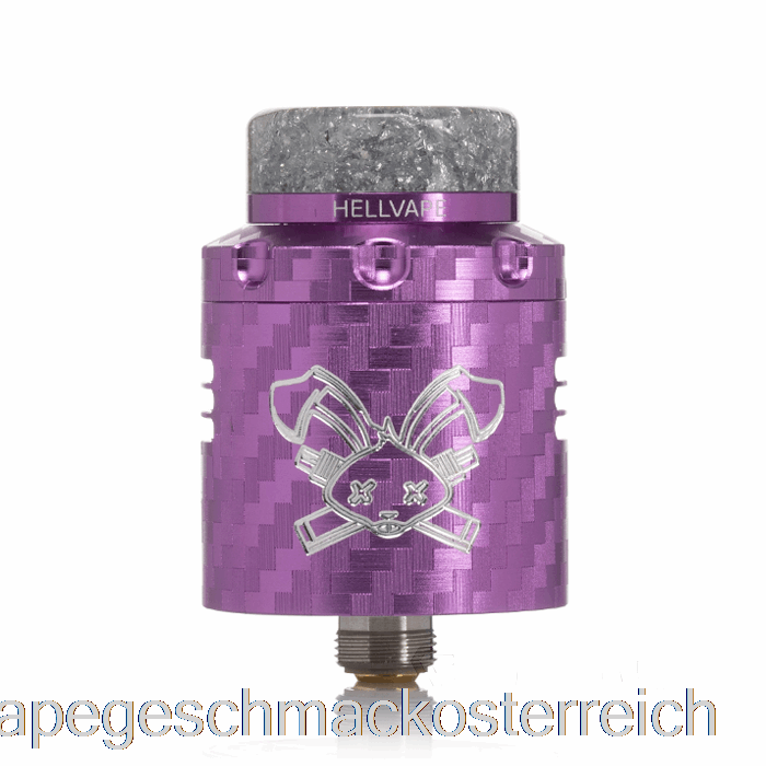 Hellvape Dead Rabbit V3 24mm RDA Purple Carbon Fiber Vape Geschmack